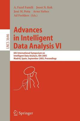 Cover of Advances in Intelligent Data Analysis VI