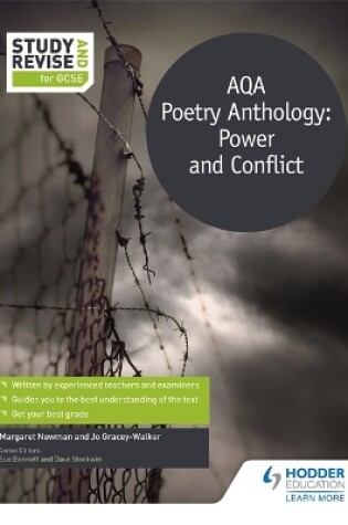 Cover of Study and Revise for GCSE: AQA Poetry Anthology: Power and Conflict