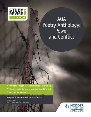 Book cover for Study and Revise for GCSE: AQA Poetry Anthology: Power and Conflict