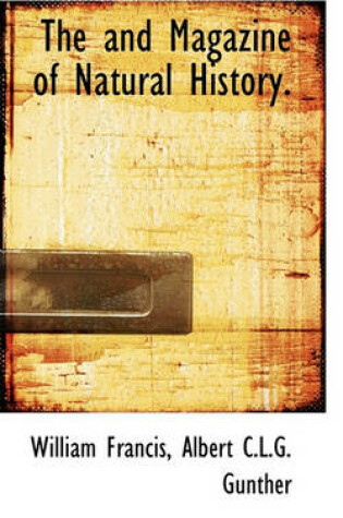 Cover of The and Magazine of Natural History.