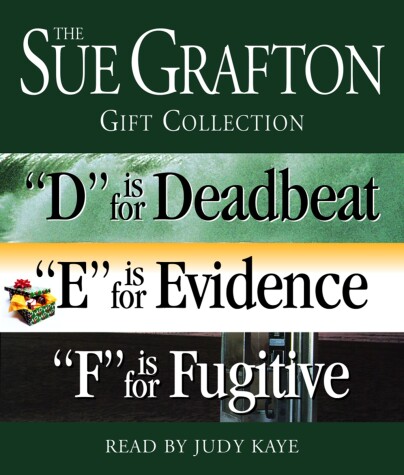 Book cover for Sue Grafton Def Gift Collection