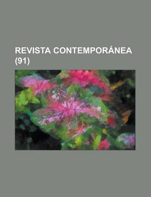 Book cover for Revista Contemporanea (91)