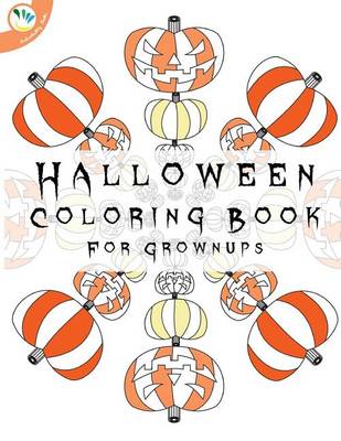 Book cover for Halloween Coloring Book for Grown Ups