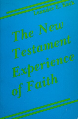 Cover of New Testament Experience Faith