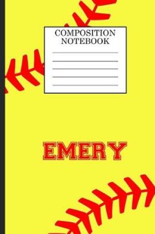 Cover of Emery Composition Notebook