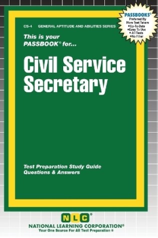 Cover of Civil Service Secretary