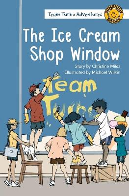 Book cover for The Ice Cream Shop Window
