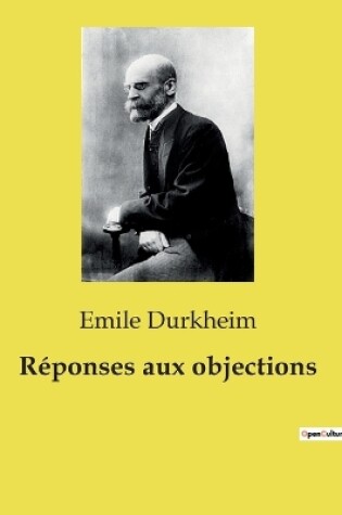 Cover of R�ponses aux objections