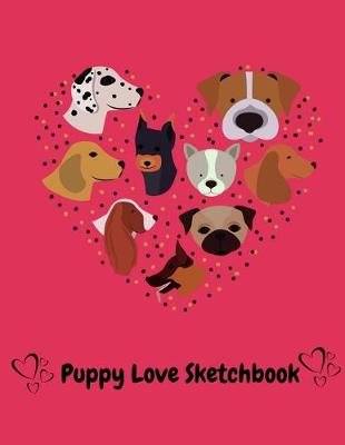 Book cover for Puppy Love Sketchbook