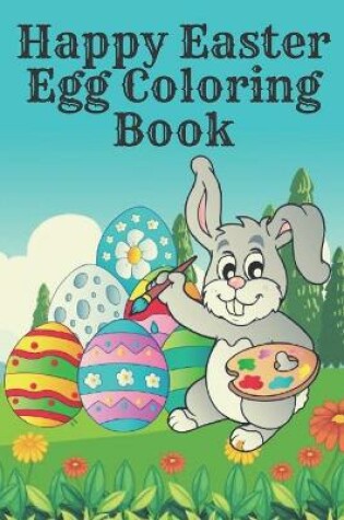 Cover of Happy Easter Egg Coloring Book