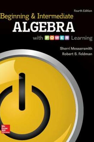 Cover of Loose Leaf Beginning & Intermediate Algebra with P.O.W.E.R. Learning and Aleks 360 52 Week Access Card