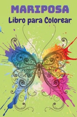 Cover of Mariposa Libro para Colorear