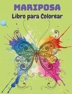 Book cover for Mariposa Libro para Colorear