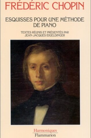 Cover of Esquisses Pour Une Methode de Piano