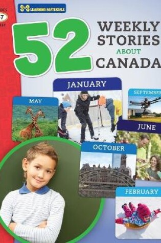 Cover of 52 Weekly Nonfiction Stories About Canada Grades 6-7