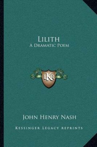 Cover of Lilith