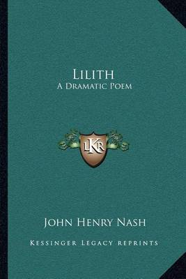 Book cover for Lilith