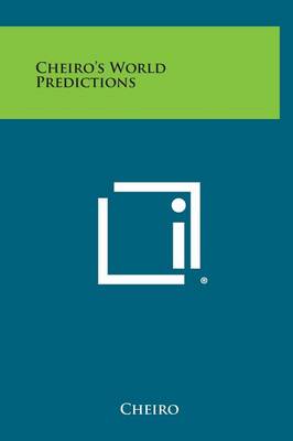 Book cover for Cheiro's World Predictions