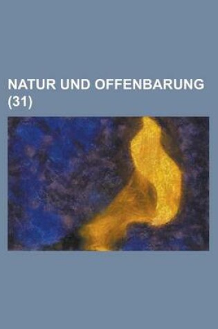 Cover of Natur Und Offenbarung (31 )