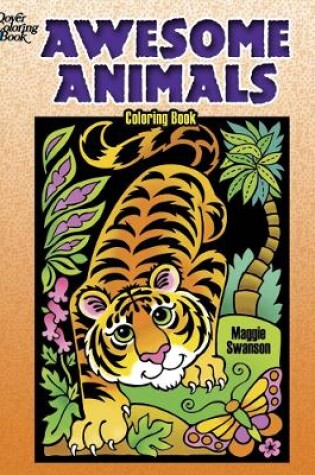 Cover of Awesome Animals Coloring Book