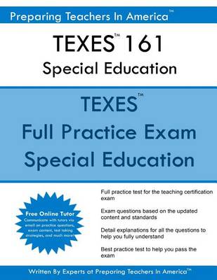 Book cover for TEXES 161 Special Education