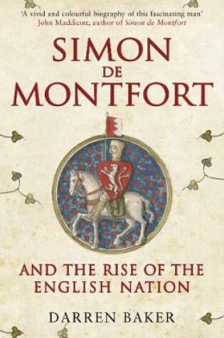 Cover of Simon de Montfort and the Rise of the English Nation