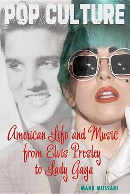 Book cover for American Life and Music from Elvis Presley to Lady Gaga