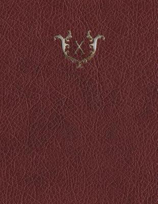 Cover of Monogram "X" Sketchbook