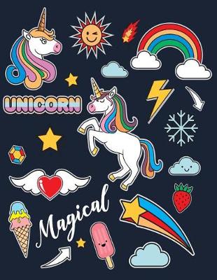 Book cover for magical unicorn