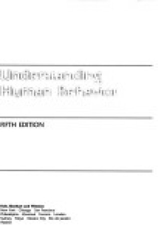 Cover of Understanding Human Behavior