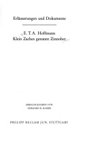 Book cover for Klein Zaches