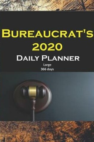 Cover of Bureaucrat Daily Planner 2020