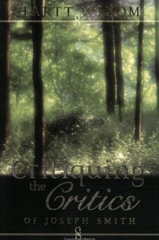 Cover of Critiquing the Critics of Joseph Smith