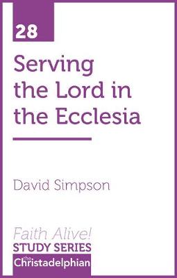 Book cover for Serving the Lord in the Ecclesia
