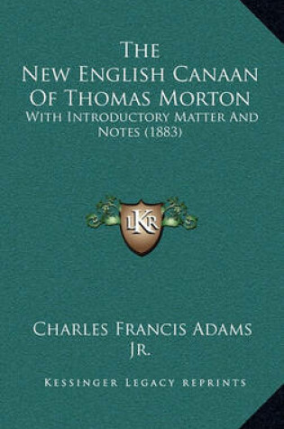 Cover of The New English Canaan of Thomas Morton