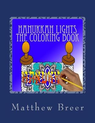 Book cover for Hanukkah lights the Coloring Book