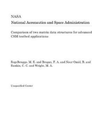 Cover of Comparison of Two Matrix Data Structures for Advanced CSM Testbed Applications