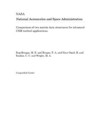 Book cover for Comparison of Two Matrix Data Structures for Advanced CSM Testbed Applications