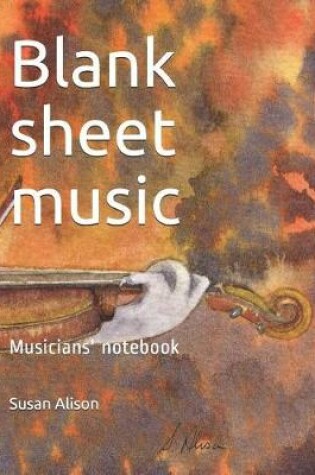 Cover of Blank Sheet Music