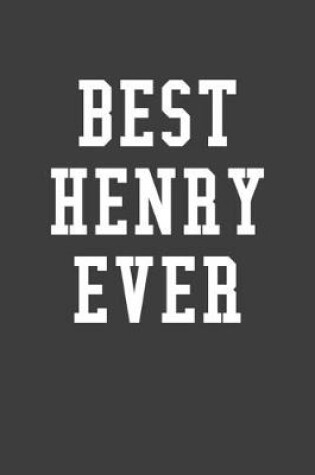 Cover of Best Henry Ever