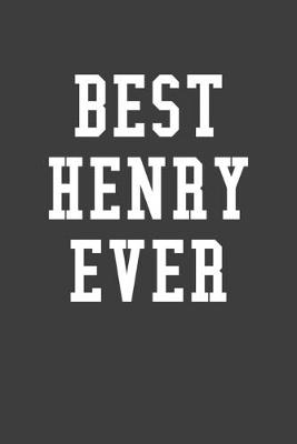 Book cover for Best Henry Ever