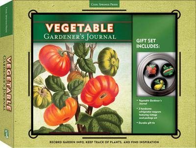 Book cover for Vegetable Gardener's Journal & Magnet Gift Set