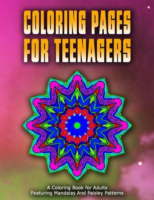 Cover of COLORING PAGES FOR TEENAGERS - Vol.8