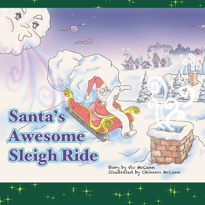 Book cover for Santa's Awesome Sleigh Ride