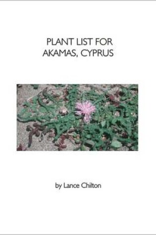 Cover of Plant List for Akamas, Cyprus