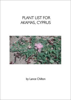 Book cover for Plant List for Akamas, Cyprus