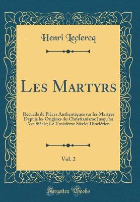 Book cover for Les Martyrs, Vol. 2