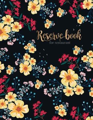 Book cover for Reserve book for restaurant