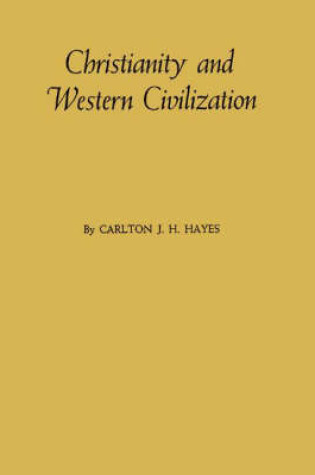 Cover of Christianity and Western Civilization