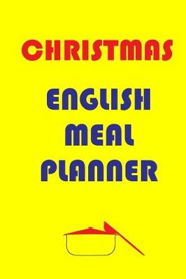 Book cover for Christmas English Meal Planner